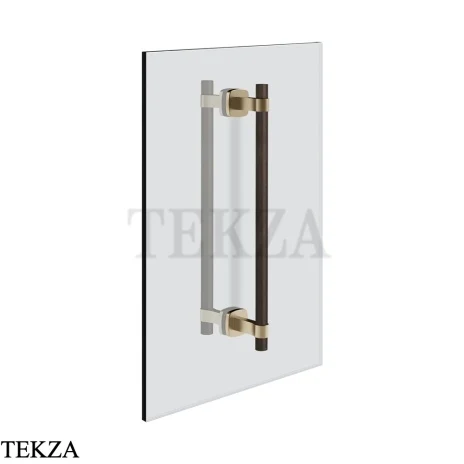 Gessi Jacqueline Полотенцедержатель для крепления на стекло, 30 см 77733-149, нерж. сталь Brush / никель Brushed