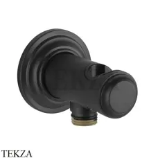 Gessi VENTI20 Держатель для душевой лейки с выводом воды 65161-299, Black XL
