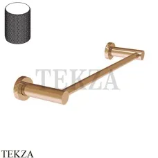 FIMA Carlo Frattini Spillo TECH G Держатель для полотенца 30 см F6000T/30GZS, Brushed Amber Bronze