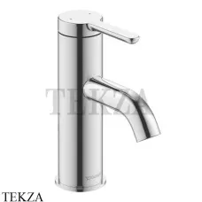 Duravit C.1 Смеситель для раковины, без сливного гарнитура C11010002010, хром глянец