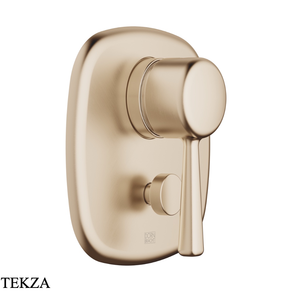 Dornbracht COYA Смеситель для душа с переключателем, внешняя часть 36120404-46, Brushed Champagne (золото 22кт)