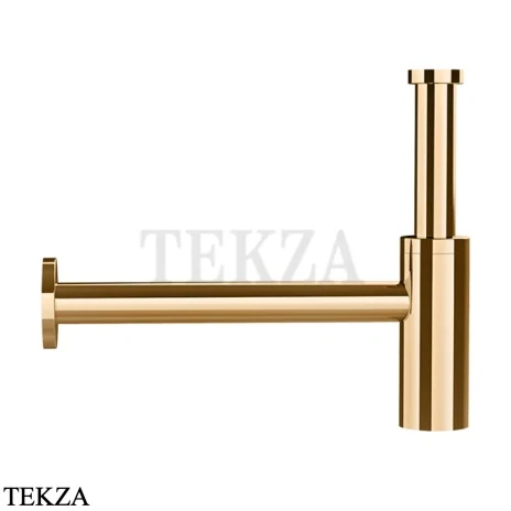 Gessi TOTAL LOOK Сифон для раковины бутылочный 01430-735, бронза глянец