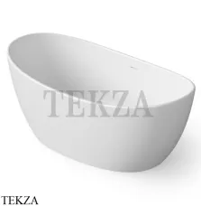 Dea Design Elegant Ванна отдельностоящая овальная 163x85 Solid Surface DD8611 1630 18, White №18