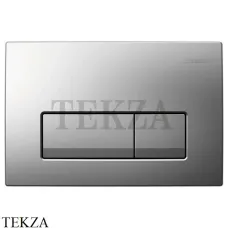 Geberit Delta51 Клавиша смыва, пластик 115.105.46.1, хром матовый, для бачка UP100