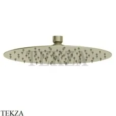 Newform Верхняя душевая лейка D250 сталь 29392X.59.098, PVD Brushed pale gold