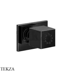 Gessi Rettangolo shower Душевая форсунка поворотная 20172-706, Black Metal PVD