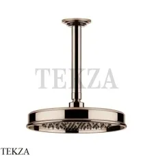 Gessi VENTI20 Верхний душ 200 с потолочным креплением 65152-030, Copper глянец