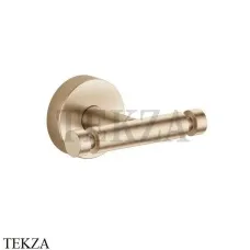 Dornbracht Крючок двухсекционный для полотенец 83256979-46, Brushed Champagne (22kt Gold)