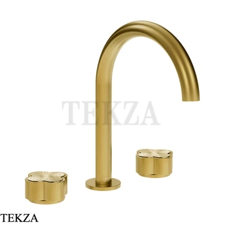 Gessi Ludovica Смеситель для раковины, без гарнитуры 76214-716, золото Brushed