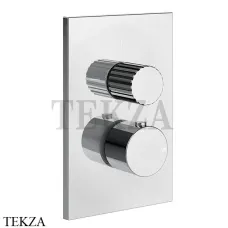 Gessi Incastri Термостат для душа 3 потока, внешняя часть 75137-031, хром глянец