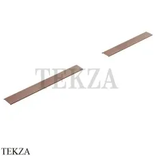Gessi Shower G Drains Боковая крышка 90см для сливной фитинга, 67057-708, Copper Br. PVD