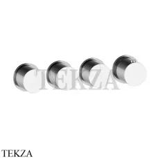 Gessi Habito Bath-shower Термостат на 3 потока, внешняя часть 63436-031, хром глянец