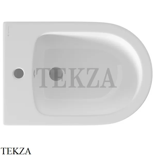 Aqueduto CONE Биде подвесное, 1 отверстие под смеситель CON0310 Белый глянец