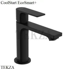 Hansgrohe Rebris E Смеситель для раковины 110 CoolStart EcoSmart+, донный клапан 72589670, черный матовый