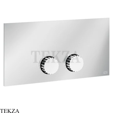 Gessi Incastri Клавиша смыва для инсталляции Viega Prevista 75613-031, хром глянец
