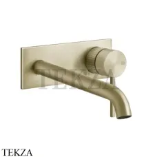 Gessi 316 MECCANICA Смеситель для раковины, внешняя часть 54290-727, Brushed Brass