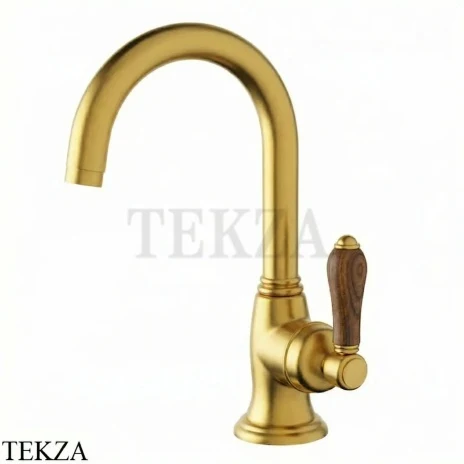 Nicolazzi Cinquanta Смеситель для раковины без гарнитура Forest, 3454TCSG77C, Satin Gold