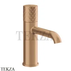 Gessi Habito INTRECCIO Смеситель для раковины, без донного клапана 70102-726, Warm Bronze Br