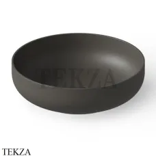 Dea Design Washbasins Раковина настольная D40 см Solid Surface DD9101 400 5, Graphite №5