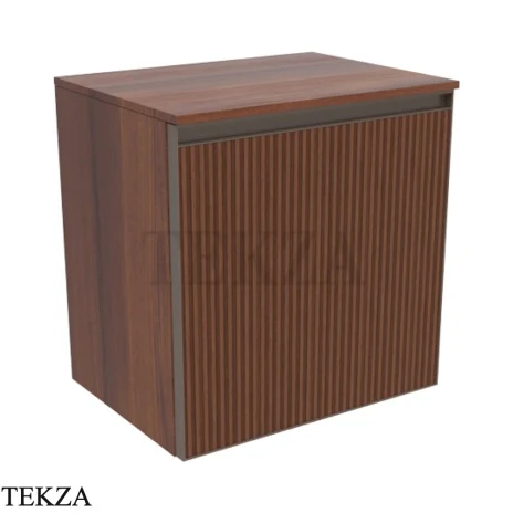 Flaminia Cubika модуль хранения подвесной 50×37×50 см, 1 ящик и внутренний ящик, орех Noce Greca