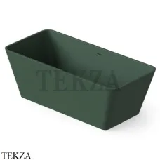 Dea Design Modern Ванна отдельностоящая прямоугольная 170x78 Solid Surface DD8603 1700 11, Dark Green №11
