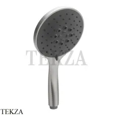 Gessi Shower Душевая лейка 3-х позиционная с черным диском 14378-147, Chrome Brushed