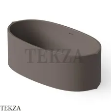 Dea Design Ванна отдельностоящая овальная 162x82 Solid Surface DD8640 1620 6, Grey Brown №6