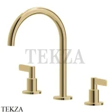 Newform Blink Chic Смеситель для раковины, без гарнитура 71001.59.098, PVD Brushed pale gold