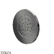 Newform Боковая форсунка круглая, встраиваемая 562.59.064, PVD Brushed gun metal