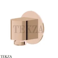 Newform Подключение воды к стене, вывод для шланга 68499.M0.075, Copper glossy