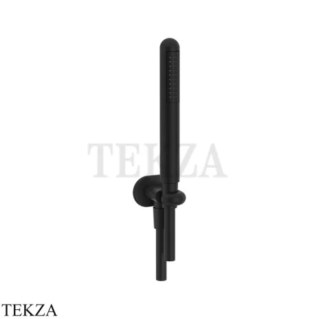 Gessi Goccia Душевой комплект с душевой лейкой и выводом для воды 33773-299, Matte Black