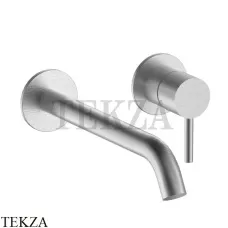 Fantini Nostromo Смеситель для раковины 20 см, внешняя часть 5093E811B, матовая сталь