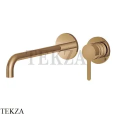 FIMA Carlo Frattini SNAP Смеситель для раковины 250, внешняя часть F3121WZX9ZS, Brushed Amber Bronze