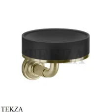 Gessi VENTI20 Мыльница настенная черная 65402-727, Brushed Brass