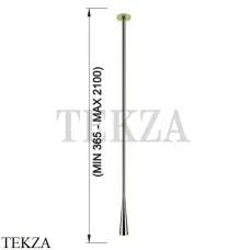 Gessi CONO Излив для раковины потолочный под размер 45199-710, Brass PVD (снято с производства)