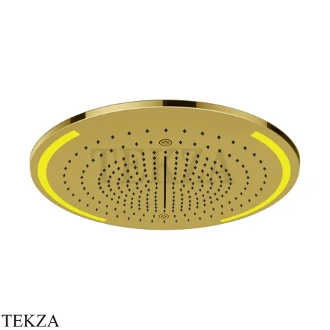 Gessi COLOUR Накладная душевая панель 500, 4 функции 57980-246, Gold PVD