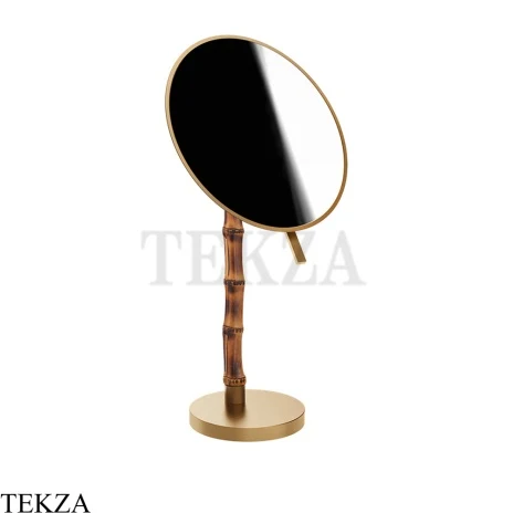 Gessi Jacqueline Зеркало косметическое поворотное х2, без подсветки 77573-726, бронза Brushed
