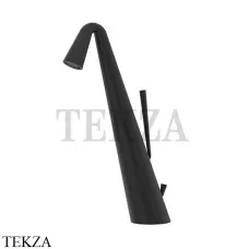 Gessi CONO Смеситель для раковины высокий, с донным клапаном 45004-299, Black XL (снято с производства)