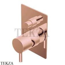 Ritmonio Diametro35 S Смеситель для душа, 2 потока, внешняя часть PR52GC101 F32, Rose Gold