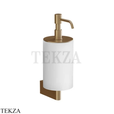 Gessi Origini Дозатор для жидкого мыла настенный, белый 66413-791, Deep Bronze Br. PVD