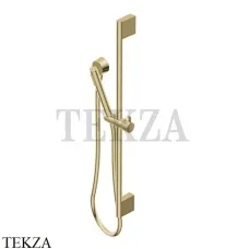 Ritmonio SHOWER Душевой гарнитур на штанге с выводом 74W017 CHX, Brushed Champagne