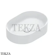 Catalano Zero Раковина накладная 50 см, без перелива 0122500001, белый глянец