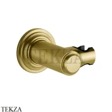 Gessi VENTI20 Держатель для душевой лейки поворотный 65160-716, Gold Br. PVD