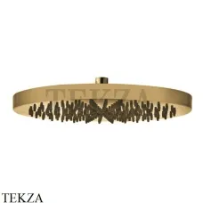 Fantini Верхняя душевая лейка 30 см для кронштейна 79P6K073, Matt British Gold