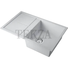 Omoikiri Sumi 79A Кухонная мойка Artceramic прямоугольная с крылом 4997096 белый