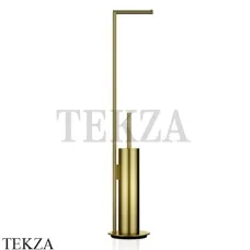 Decor Walther MIKADO MK SBK Стойка с ершиком и бумагодержателем 0522311, латунь матовая