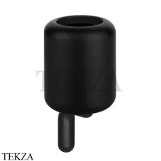 Gessi Goccia Стакан настенный, черная керамика 38008-299, черный матовый Gessi Goccia Стакан настенный, черная керамика 38008-299, черный матовый