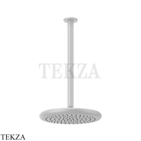 Gessi Goccia Верхний душ с потолочным кронштейном под размер 33768-279, Matte White