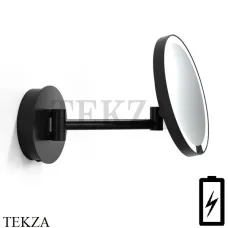 Decor Walther Round Just Look WR Косметическое зеркало, 5х увел. Kelvin 3000, от батарейки, черный