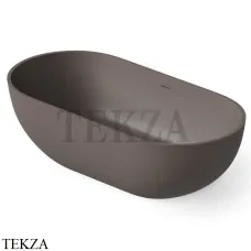 Dea Design Shadow Ванна отдельностоящая овальная 178x88 Solid Surface DD8619 1780 6, Grey Brown №6